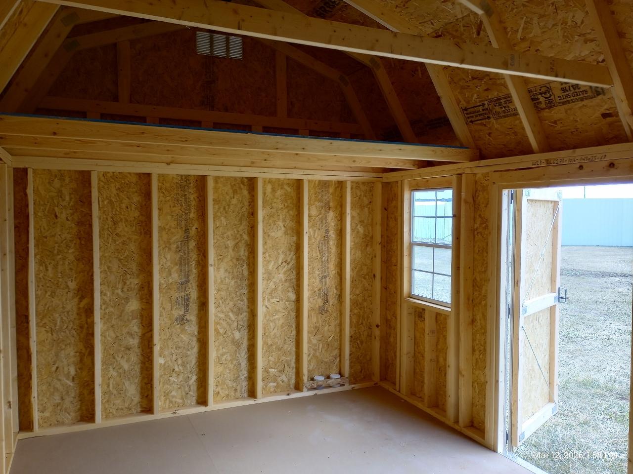 Old Hickory Buildings Lofted Barn  2025