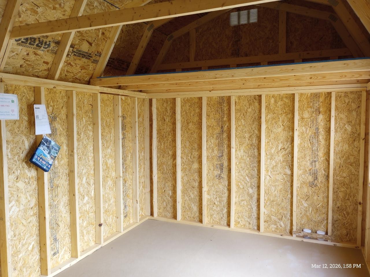 Old Hickory Buildings Lofted Barn  2025