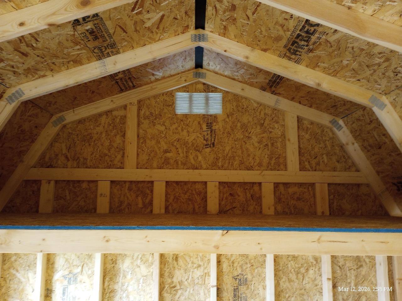 Old Hickory Buildings Lofted Barn  2025