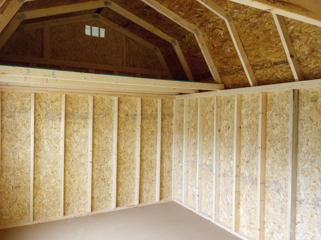 Old Hickory Buildings Lofted Barn  2025