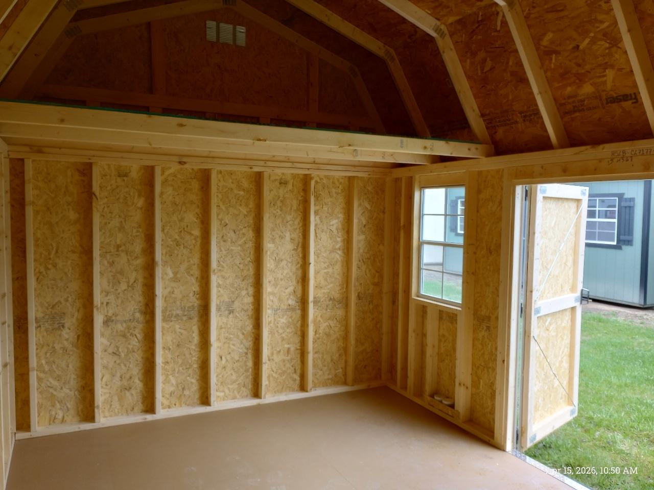 Old Hickory Buildings Lofted Barn  2025