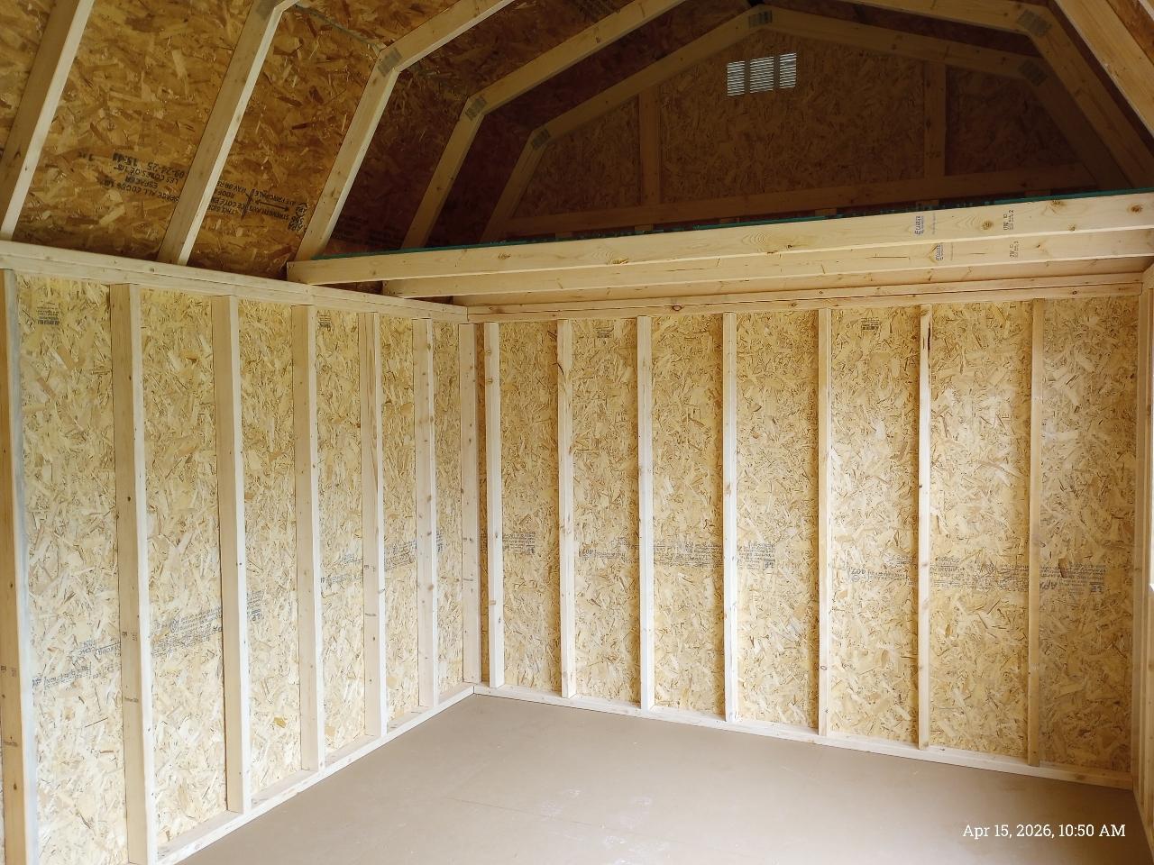 Old Hickory Buildings Lofted Barn  2025