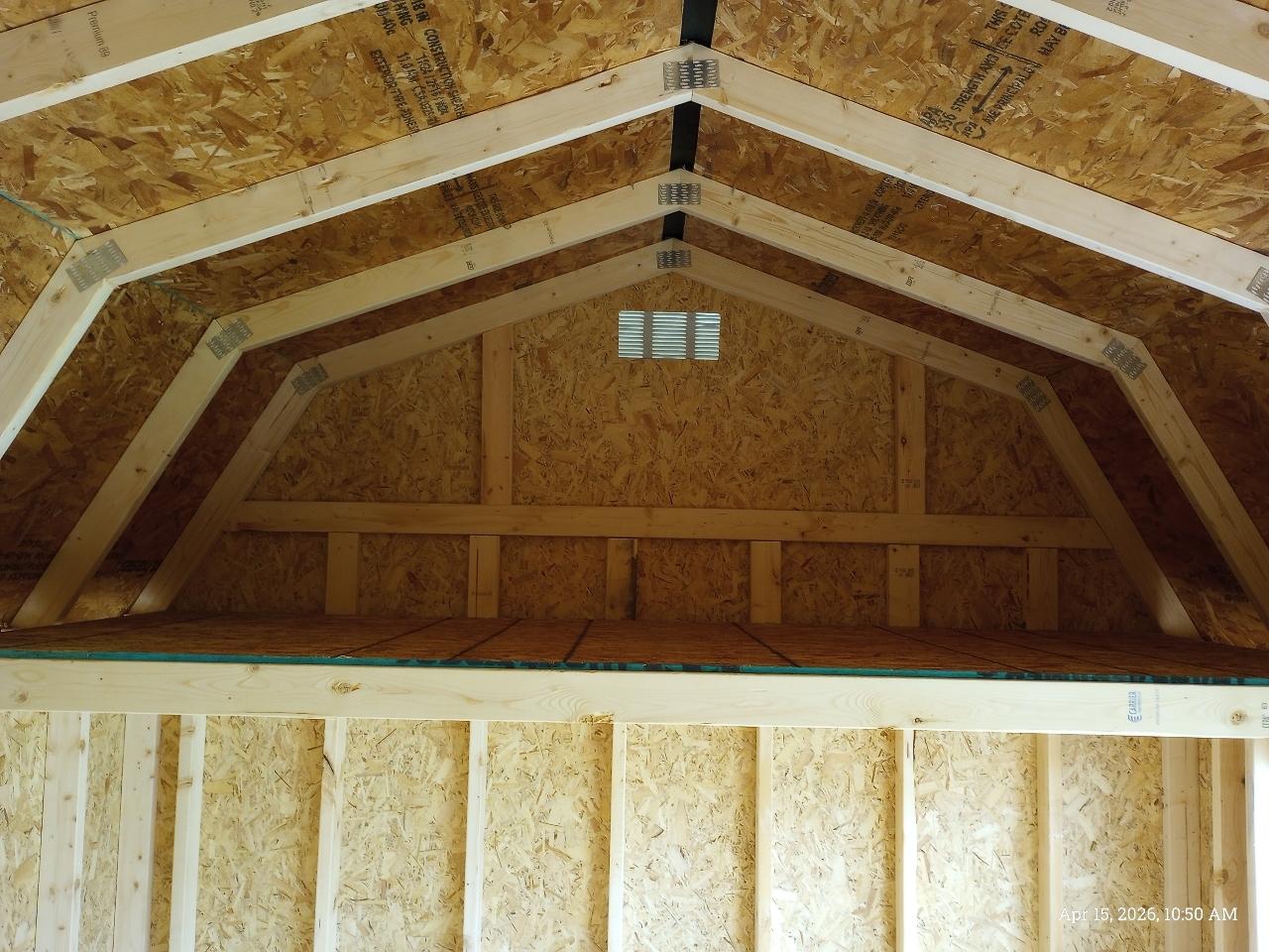 Old Hickory Buildings Lofted Barn  2025