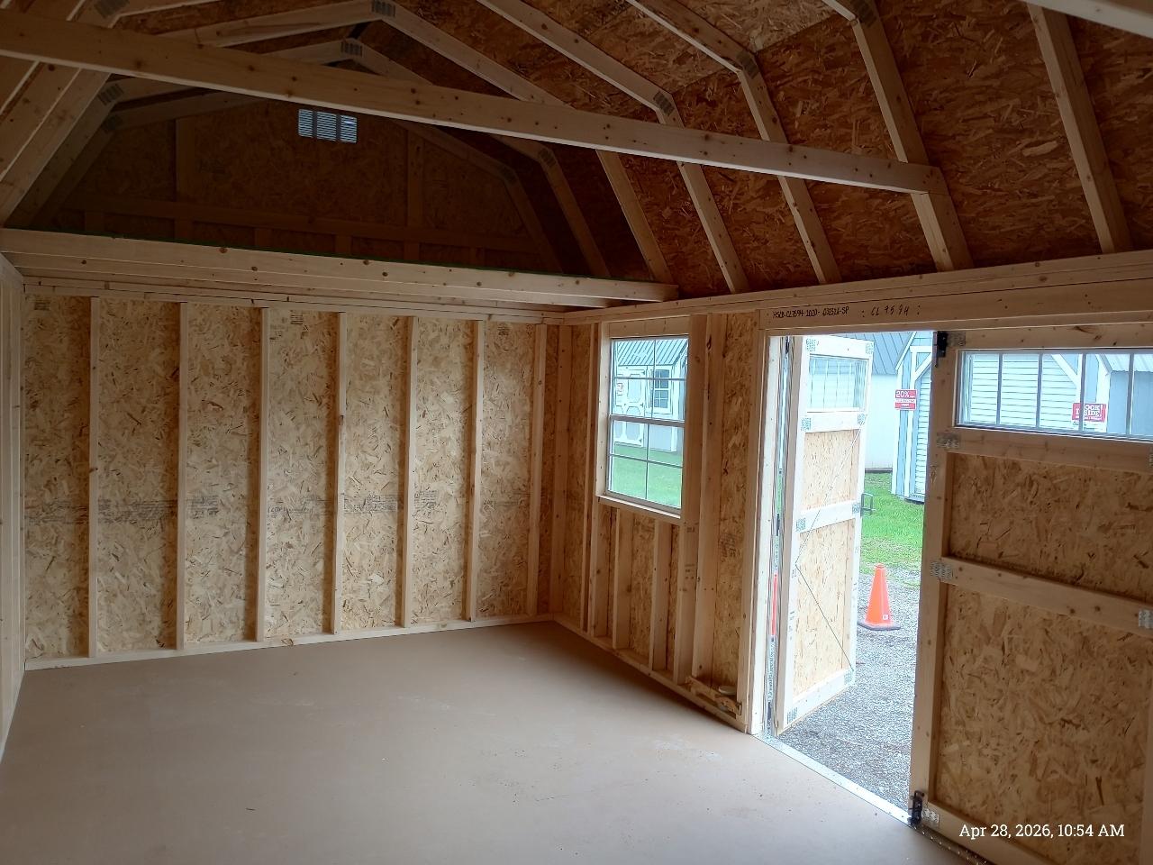 Old Hickory Buildings Lofted Barn  2026