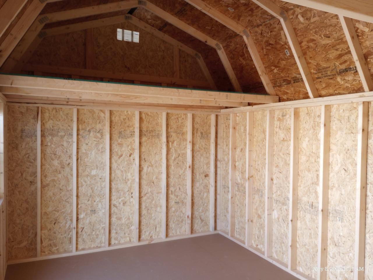 Old Hickory Buildings Lofted Barn  2025