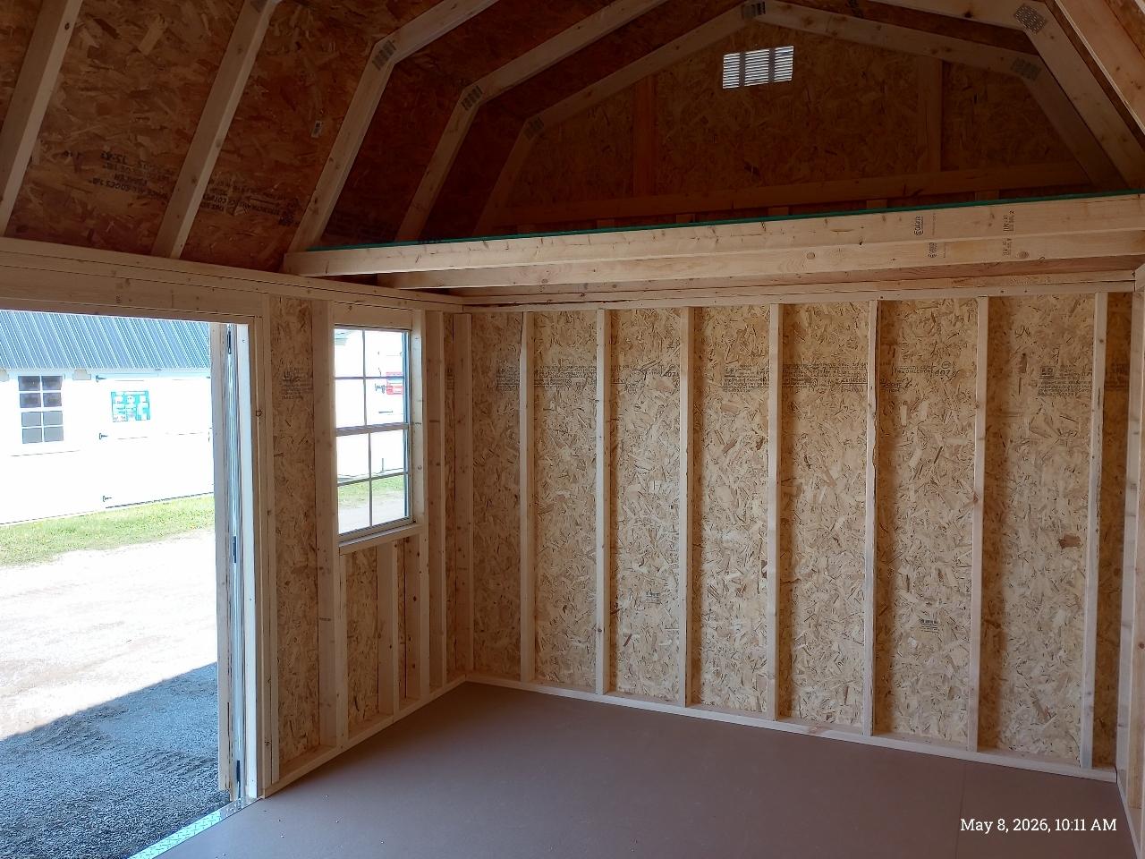 Old Hickory Buildings Lofted Barn  2025