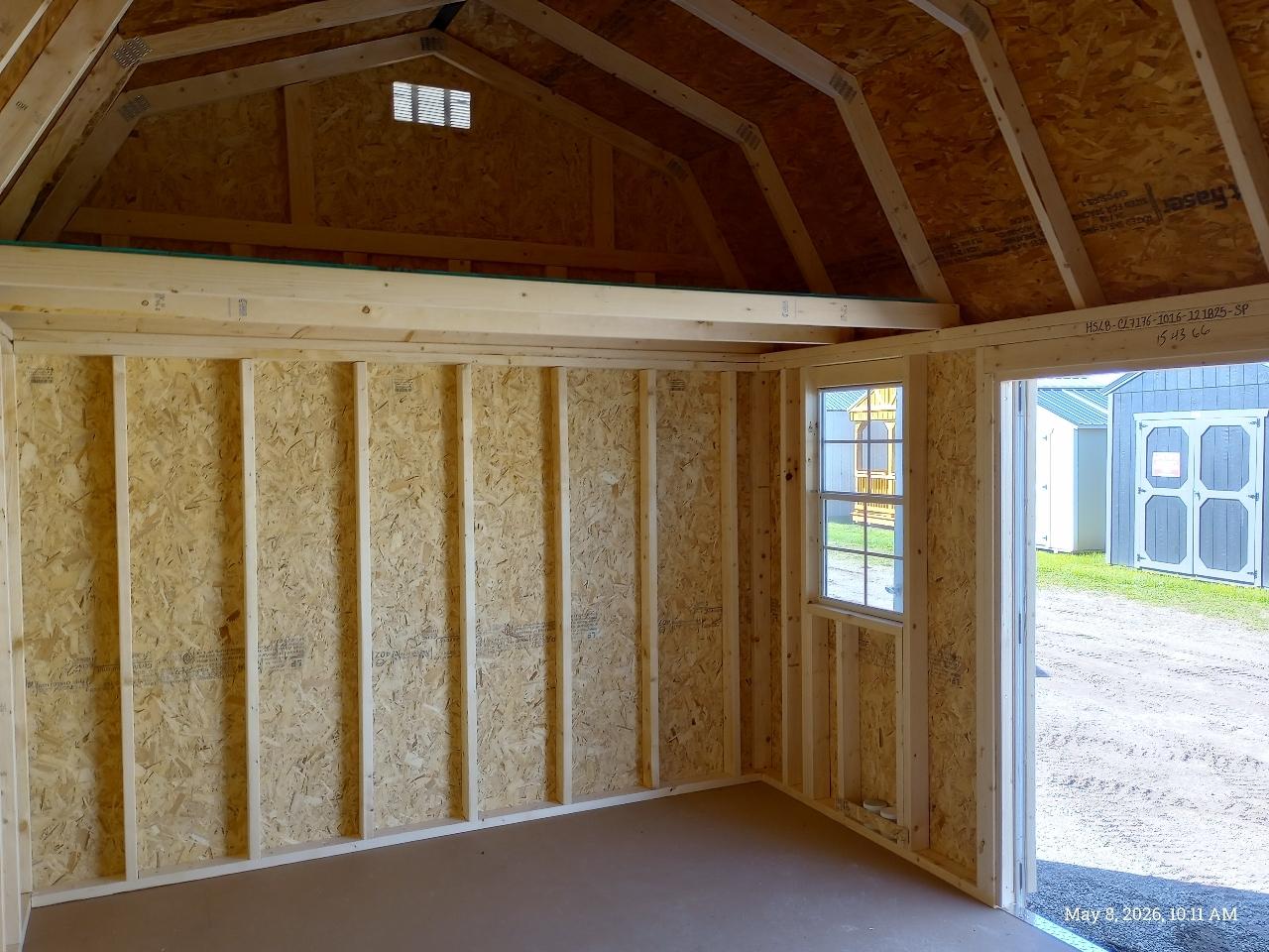 Old Hickory Buildings Lofted Barn  2025