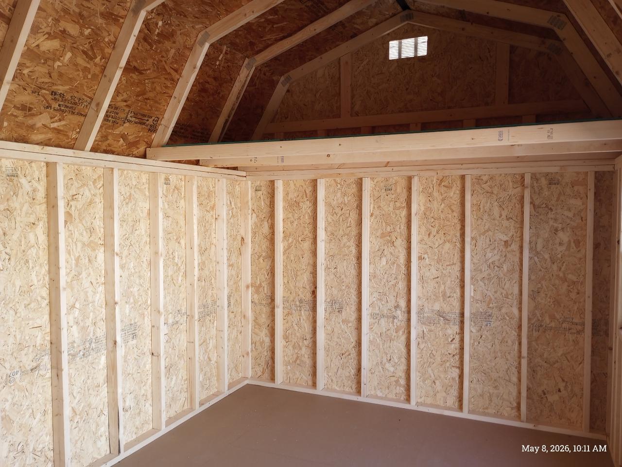 Old Hickory Buildings Lofted Barn  2025