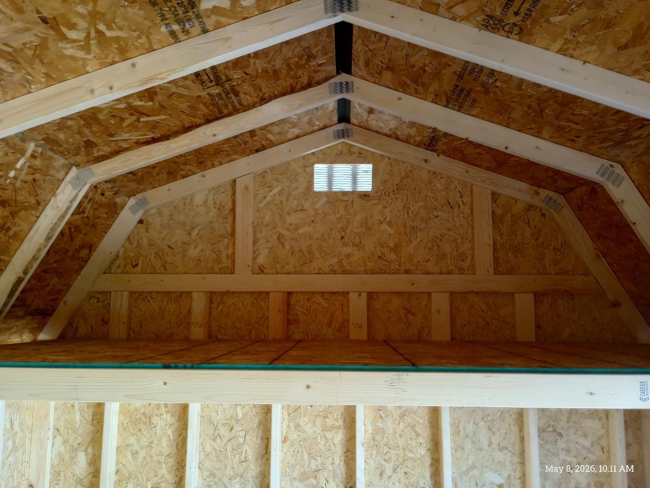 Old Hickory Buildings Lofted Barn  2025