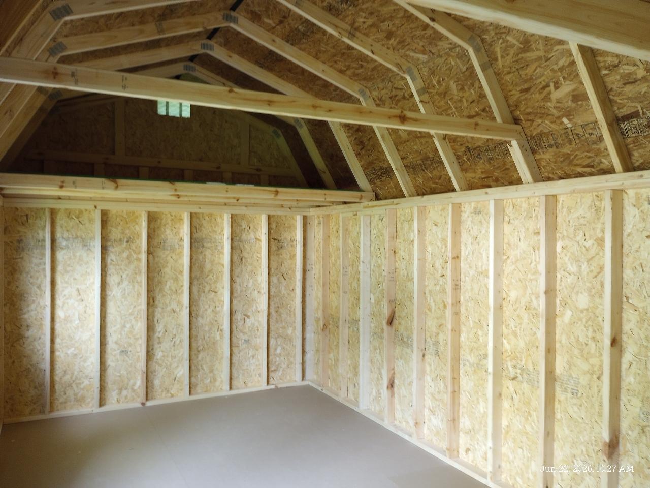 Old Hickory Buildings Lofted Barn  2026