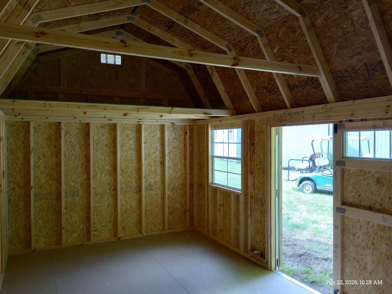 Old Hickory Buildings Lofted Barn  2026