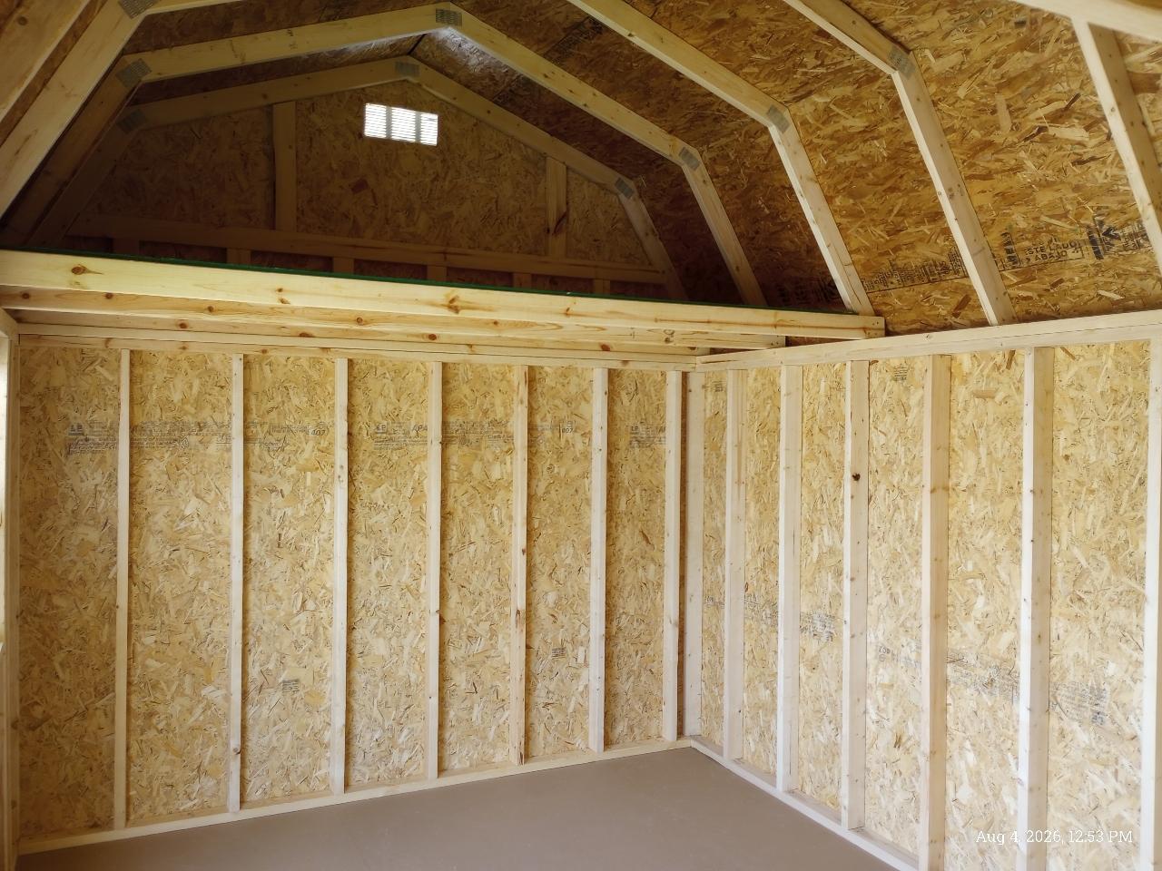 Old Hickory Buildings Lofted Barn  2026