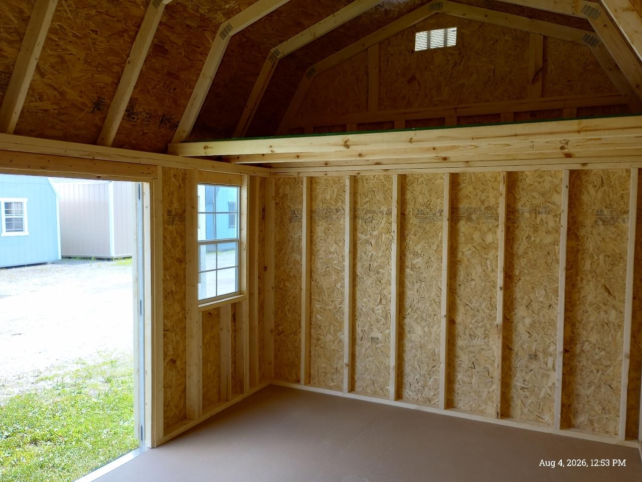 Old Hickory Buildings Lofted Barn  2026