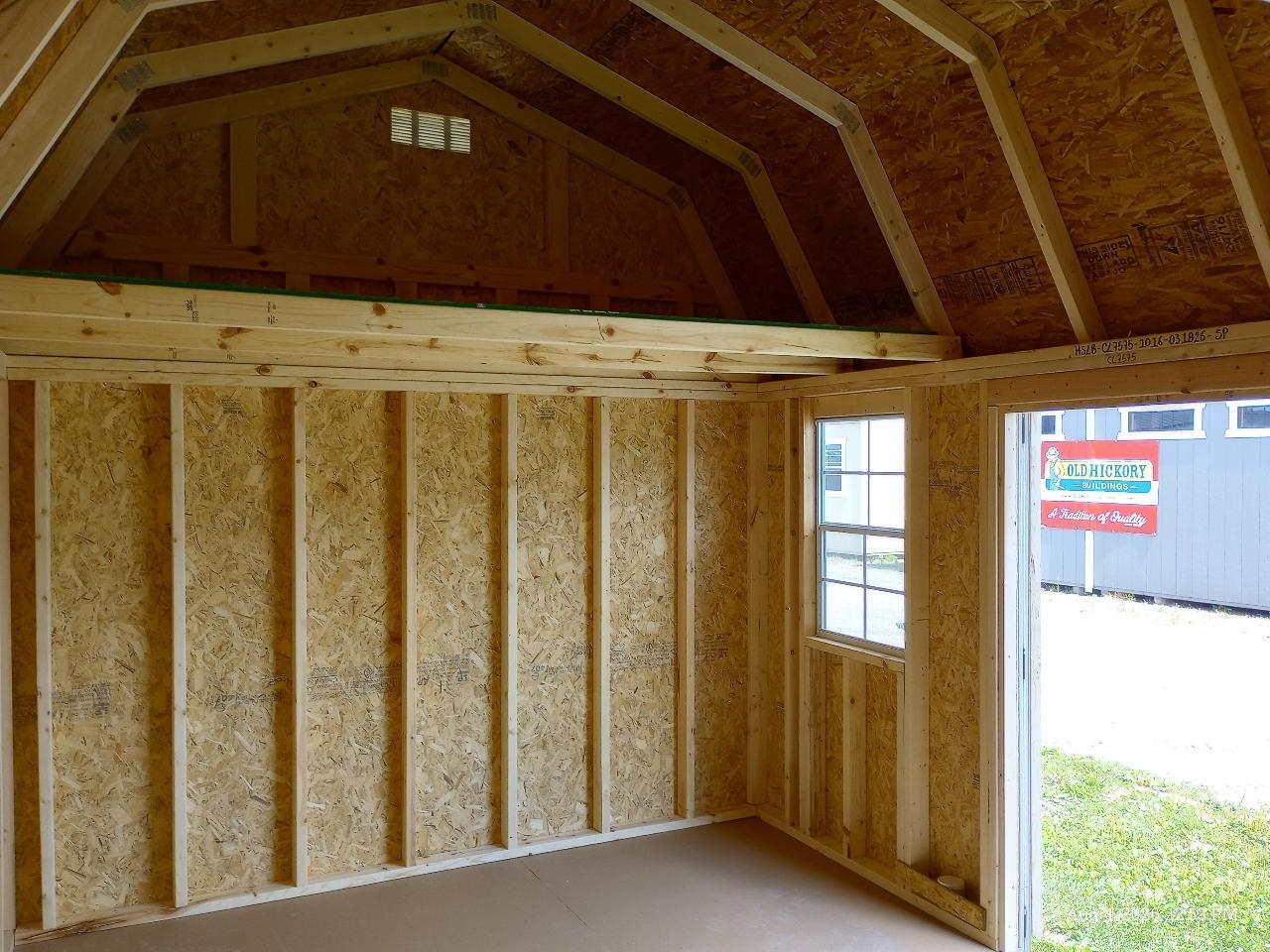 Old Hickory Buildings Lofted Barn  2026