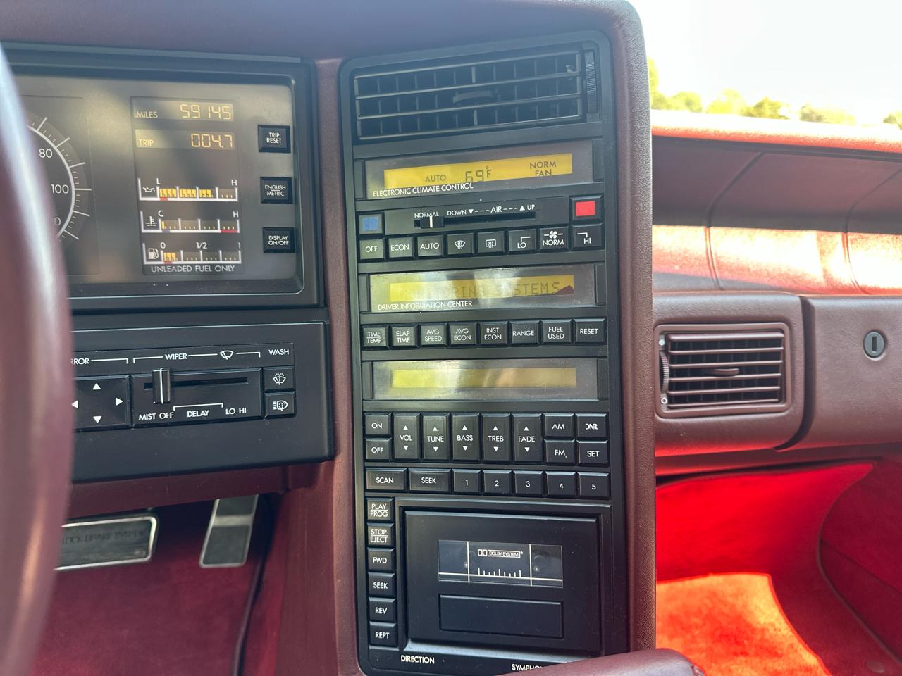 Cadillac Allante' 2dr Coupe Convertible 1989