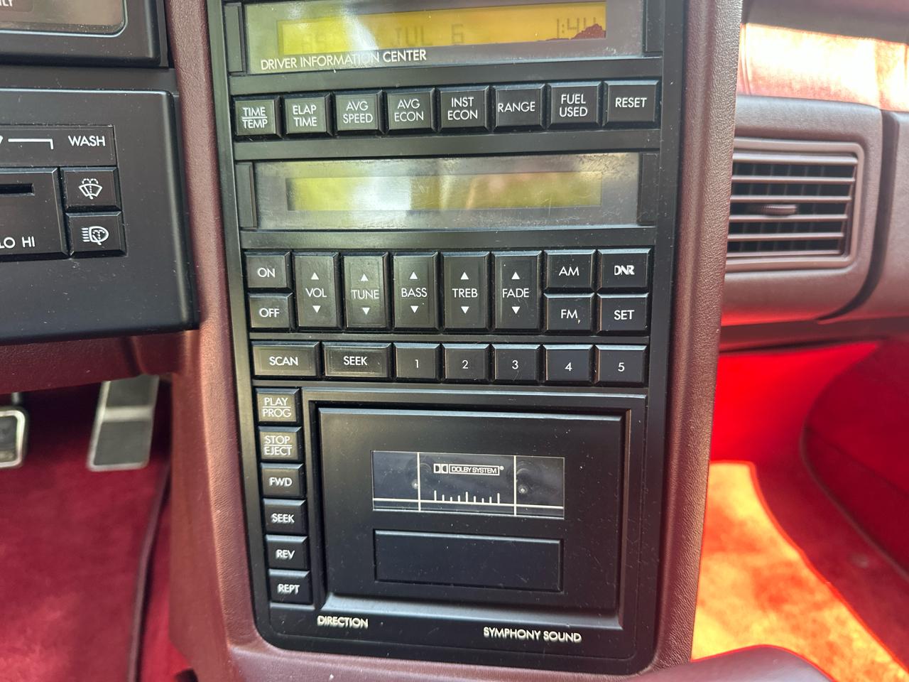 Cadillac Allante' 2dr Coupe Convertible 1989