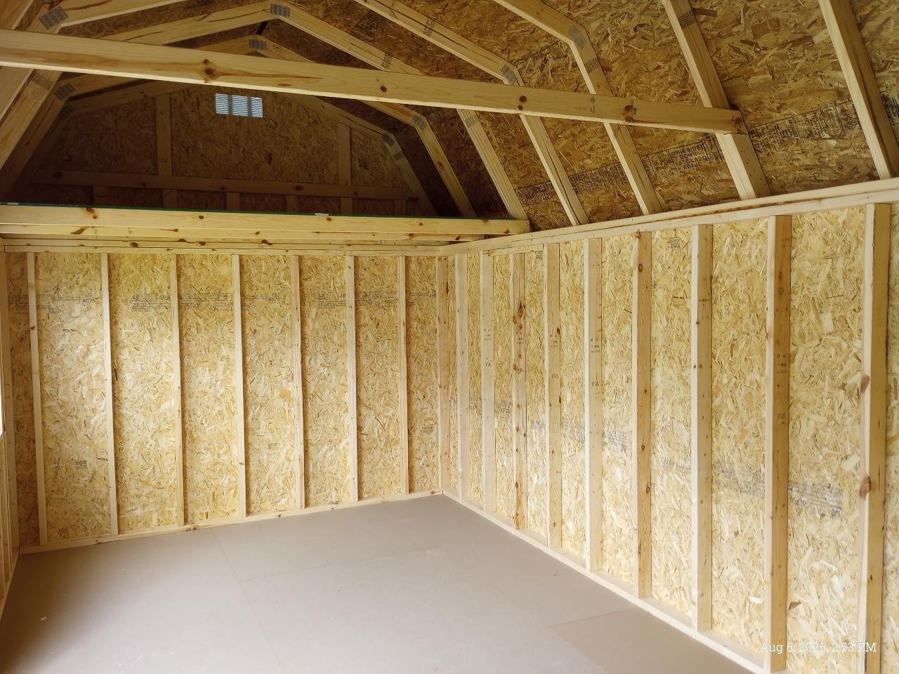 Old Hickory Buildings Lofted Barn  2026