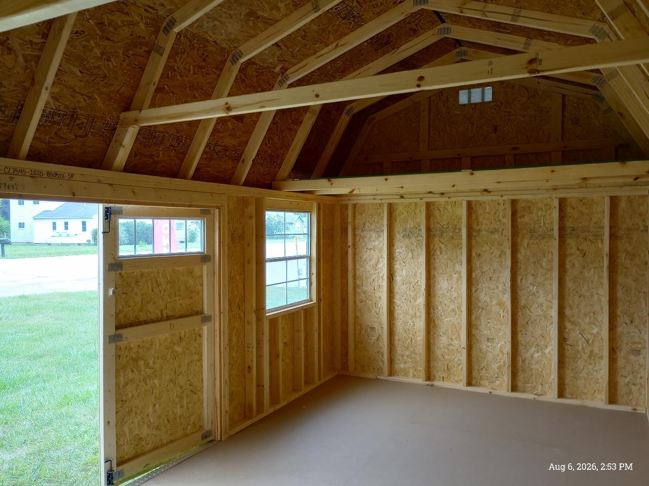 Old Hickory Buildings Lofted Barn  2026