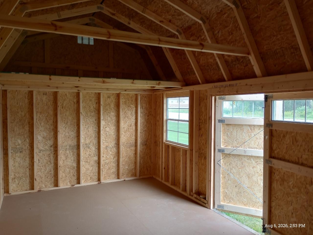Old Hickory Buildings Lofted Barn  2026