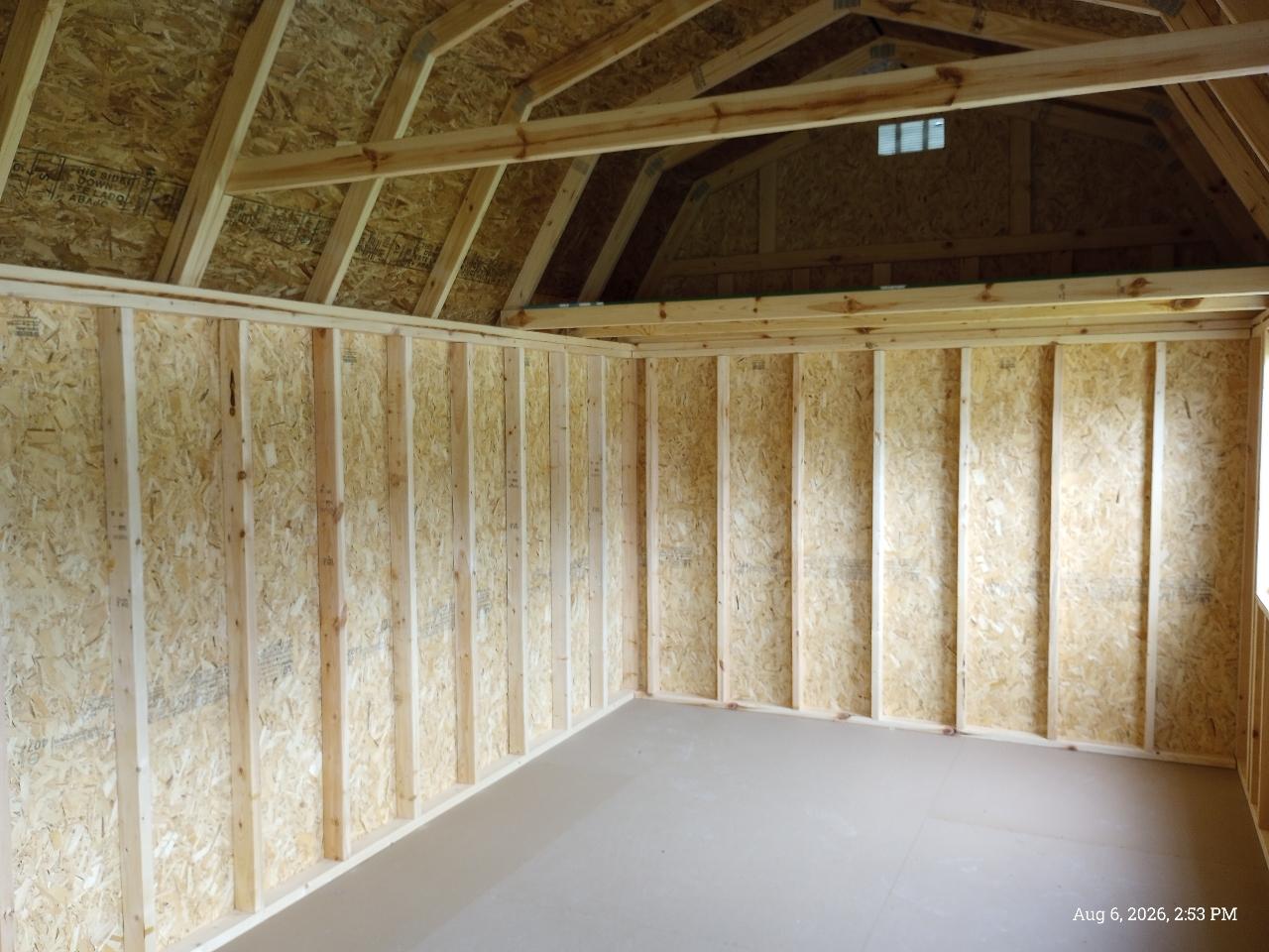 Old Hickory Buildings Lofted Barn  2026