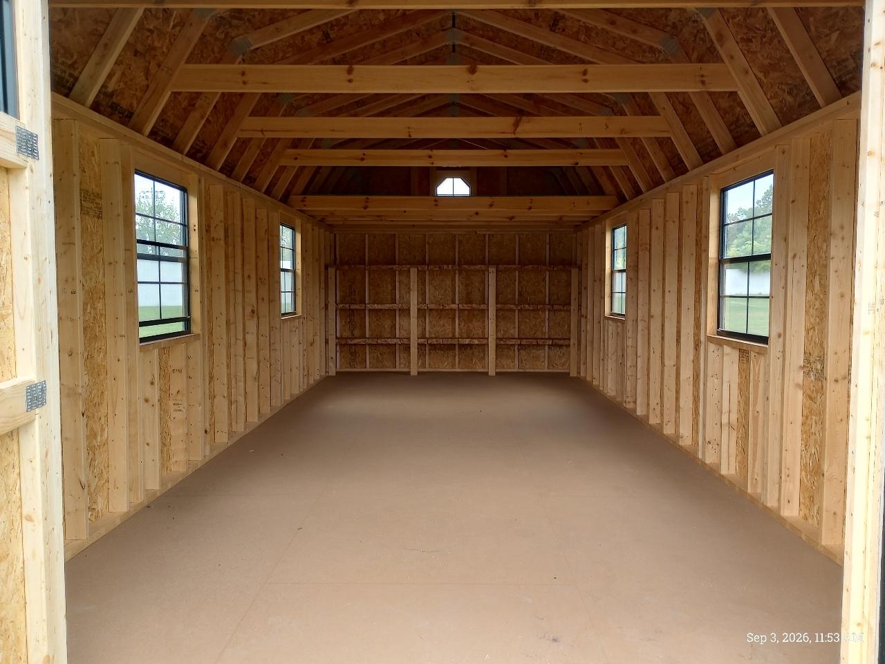 Old Hickory Buildings Lofted Barn  2026