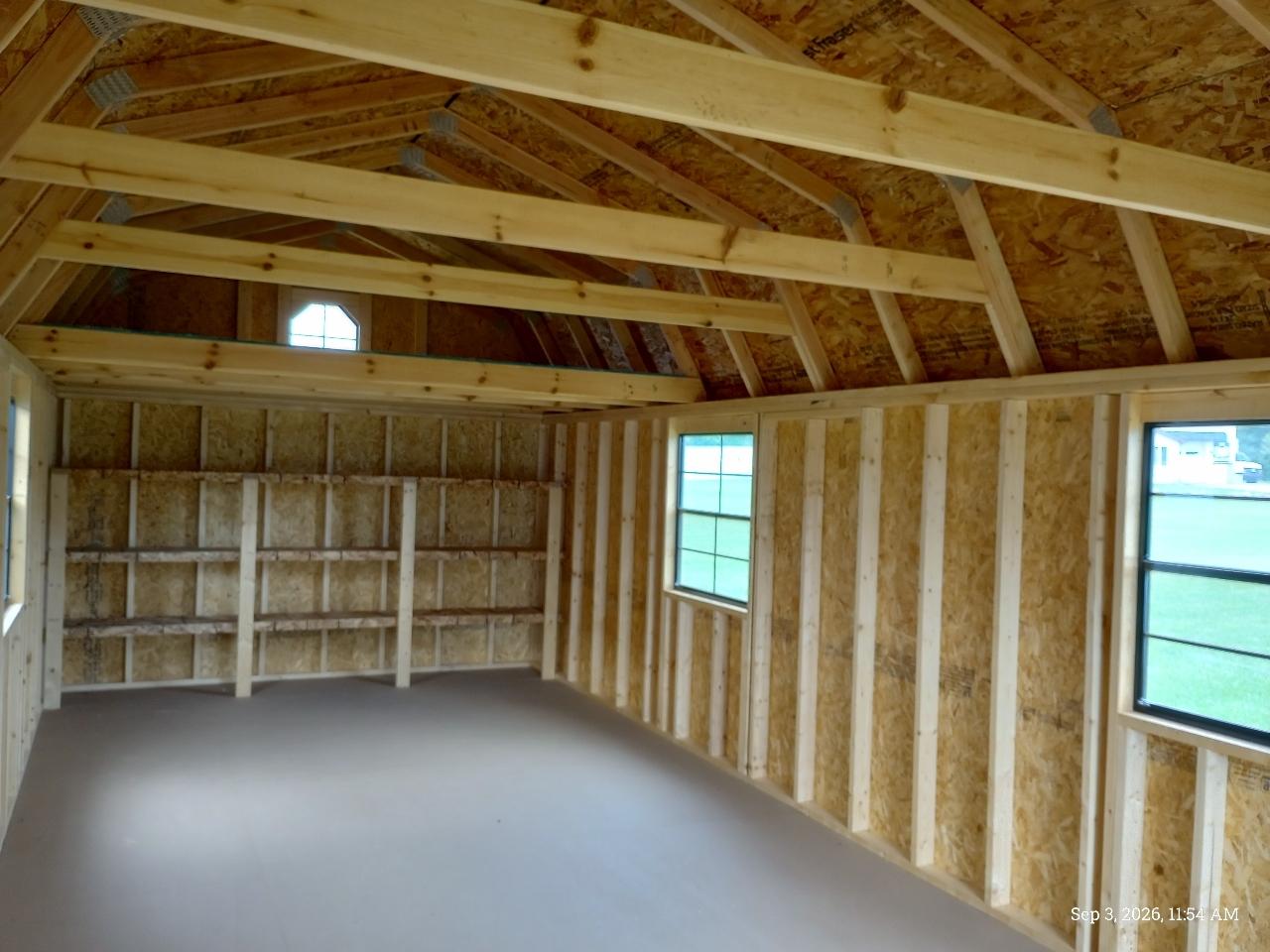 Old Hickory Buildings Lofted Barn  2026