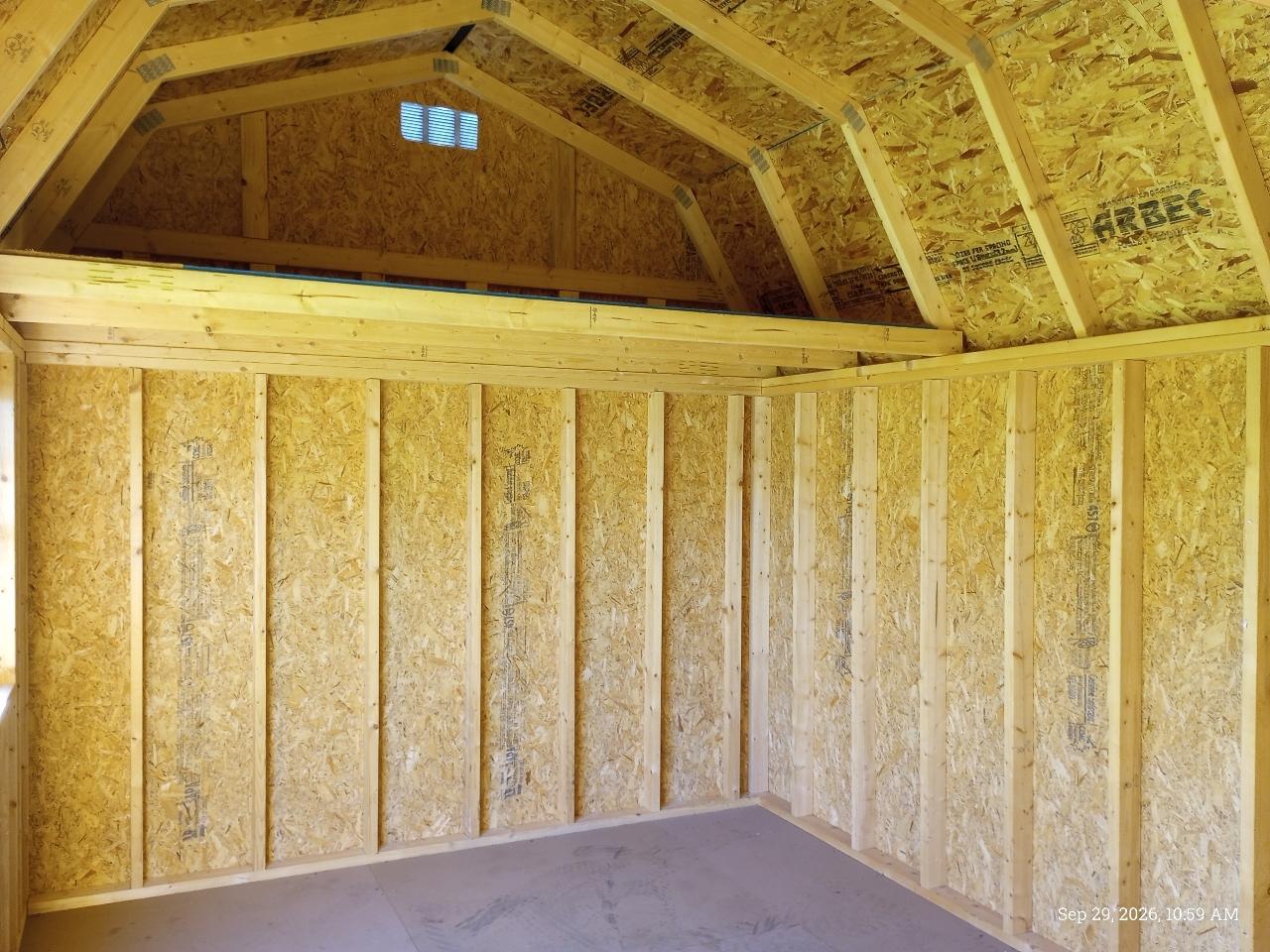 Old Hickory Buildings Lofted Barn  2025