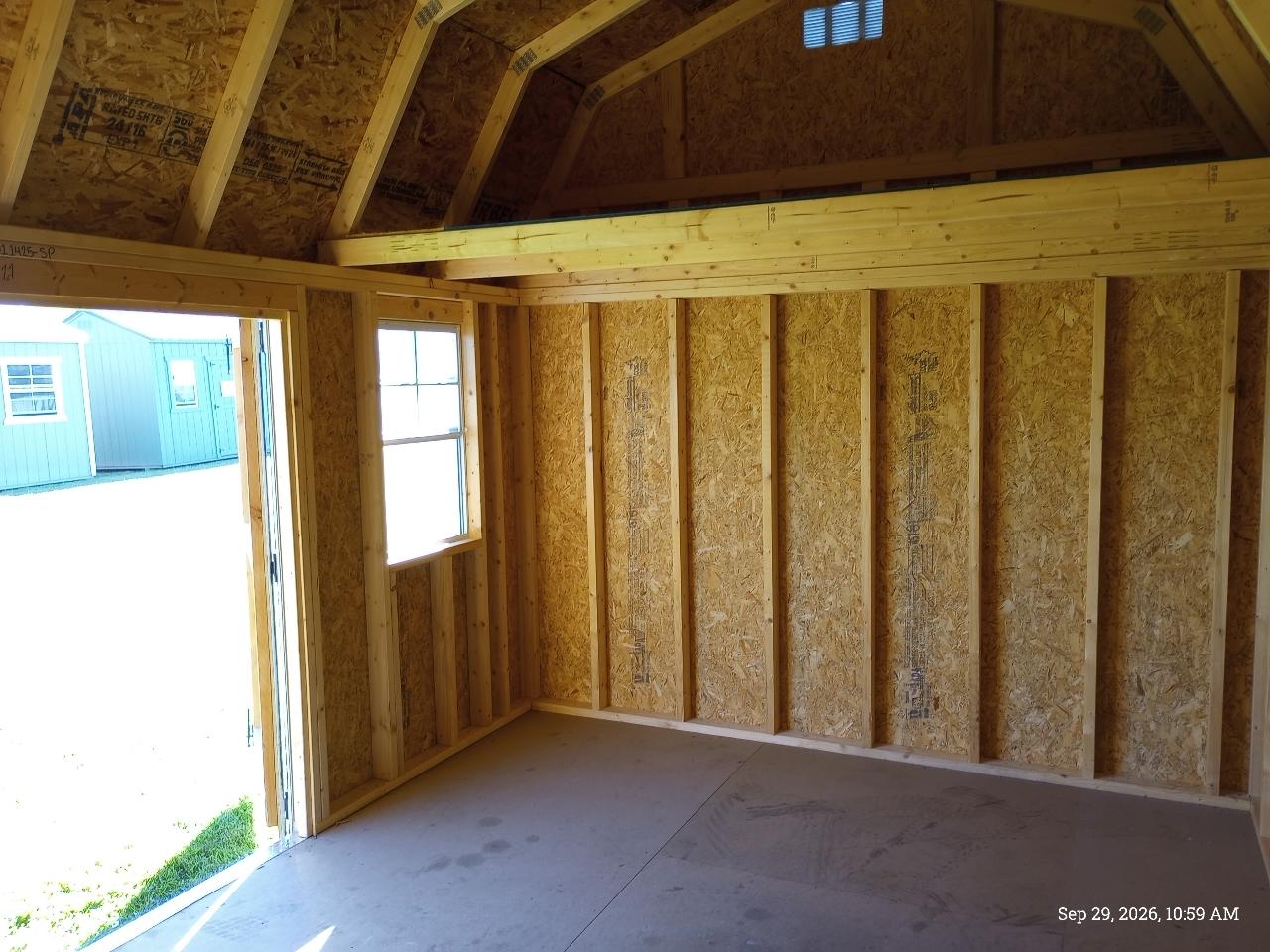 Old Hickory Buildings Lofted Barn  2025