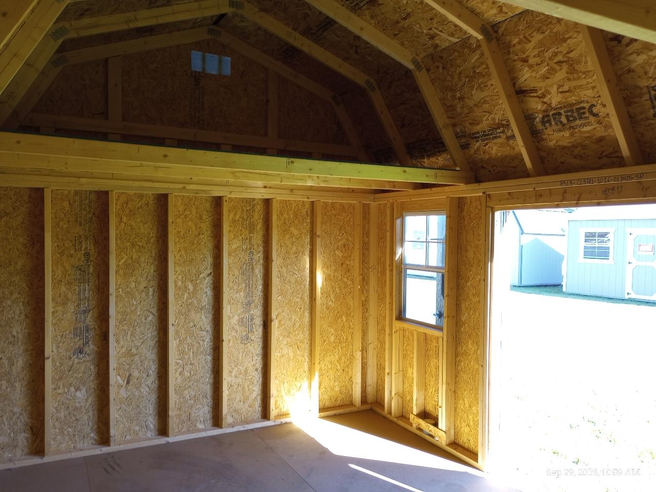 Old Hickory Buildings Lofted Barn  2025