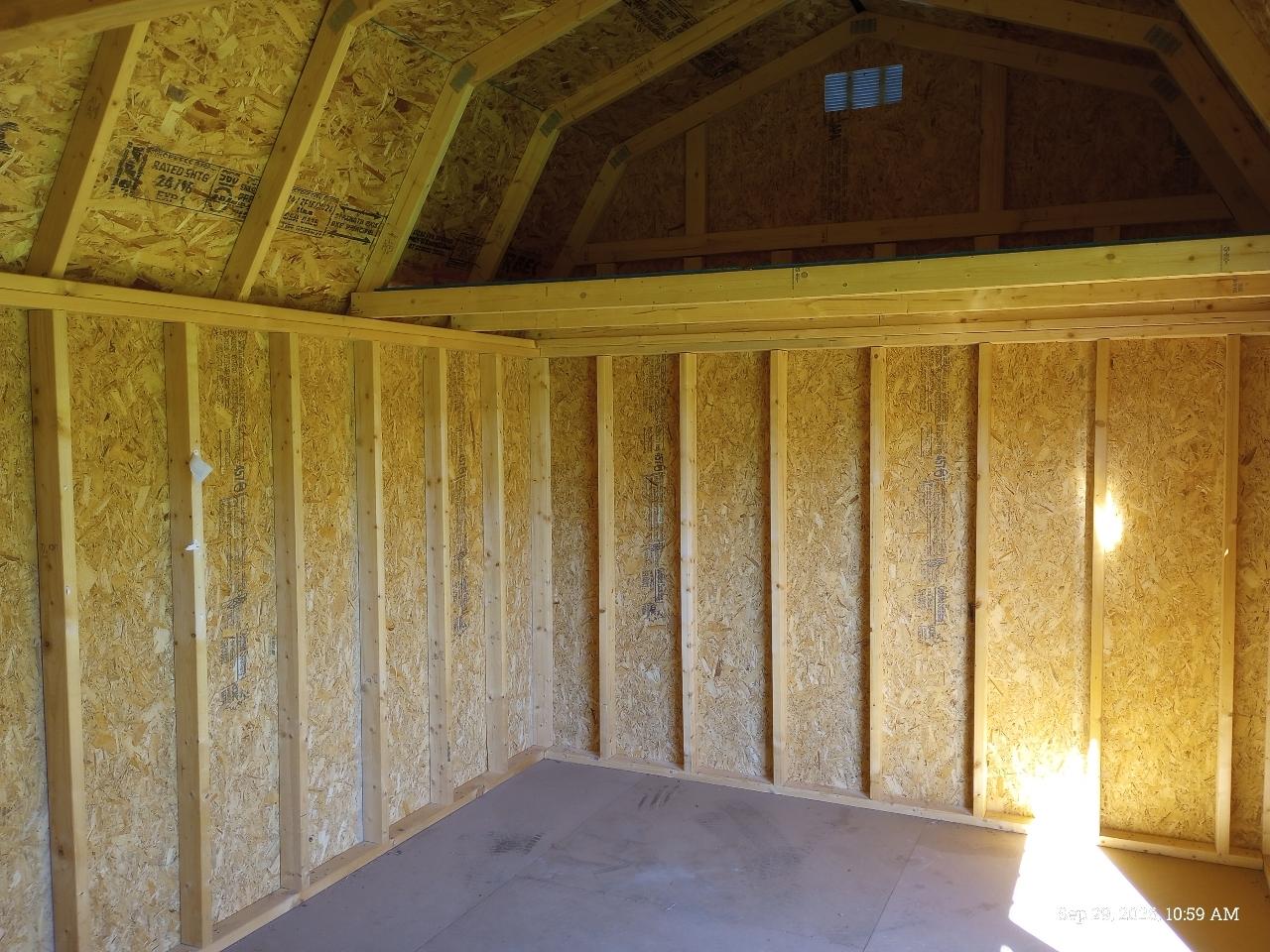 Old Hickory Buildings Lofted Barn  2025