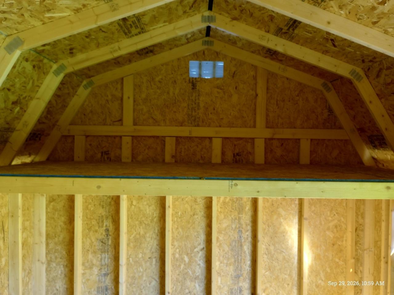 Old Hickory Buildings Lofted Barn  2025