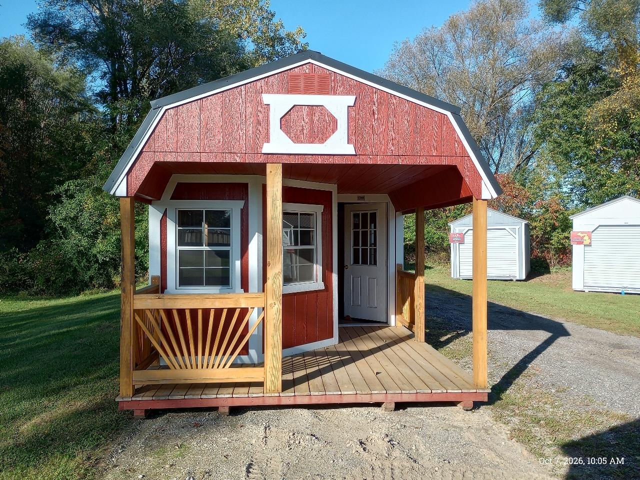 Old Hickory Buildings Deluxe Playhouse  2024