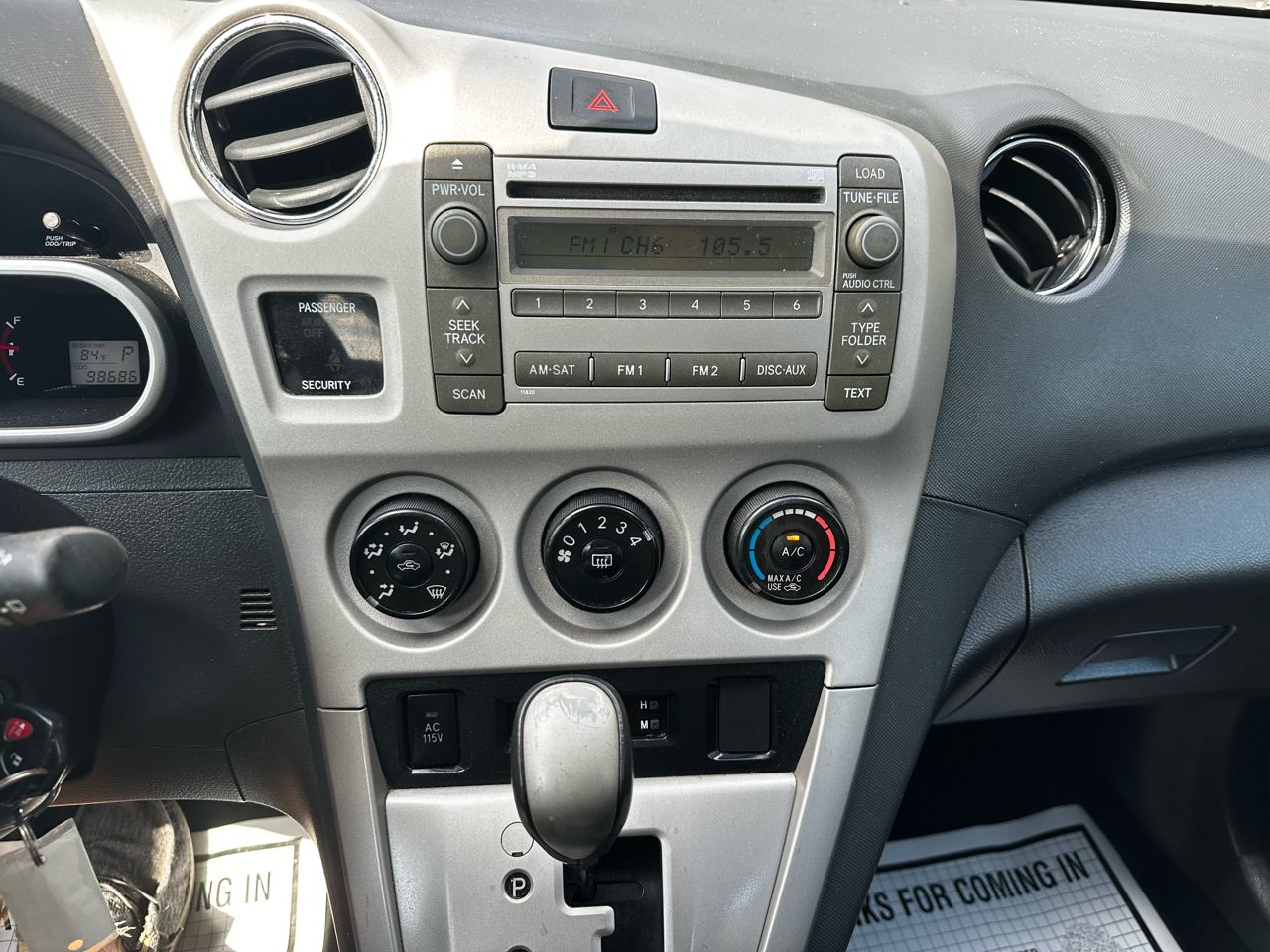 Toyota Matrix  2009