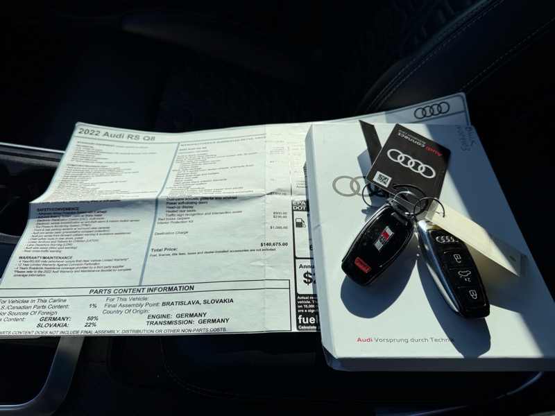 Audi RS Q8 4.0 quattro 2022