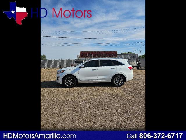 White 2016 Kia Sorento SX V6 AWD SUV / Crossover All-Wheel Drive Automatic