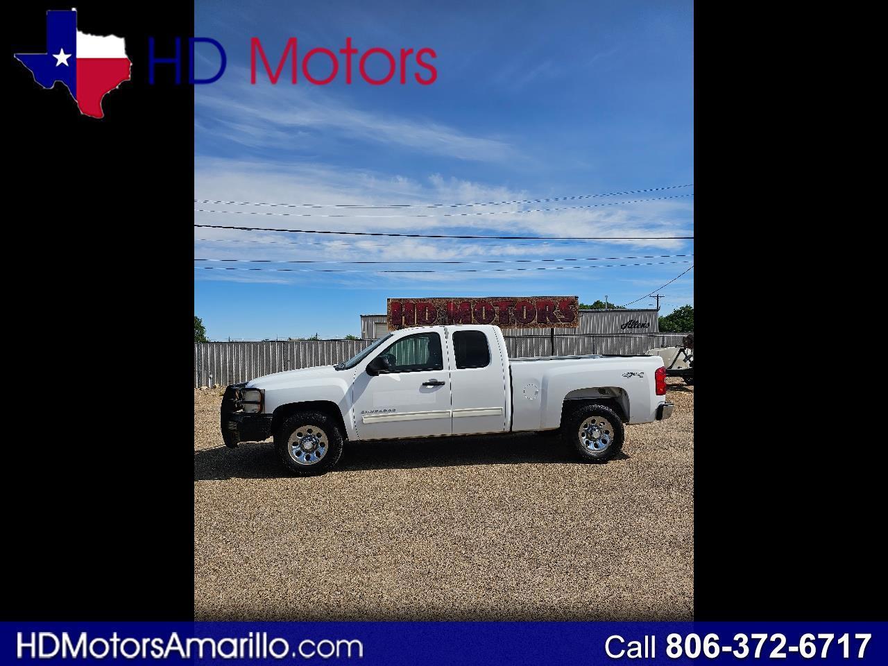 2013 Chevrolet Silverado 1500 4WD Ext Cab 143.5" LS
