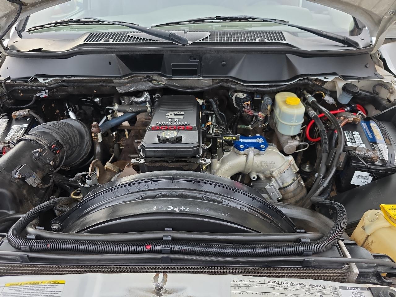 Dodge Ram 3500 4WD Quad Cab 140.5" Laramie 2008