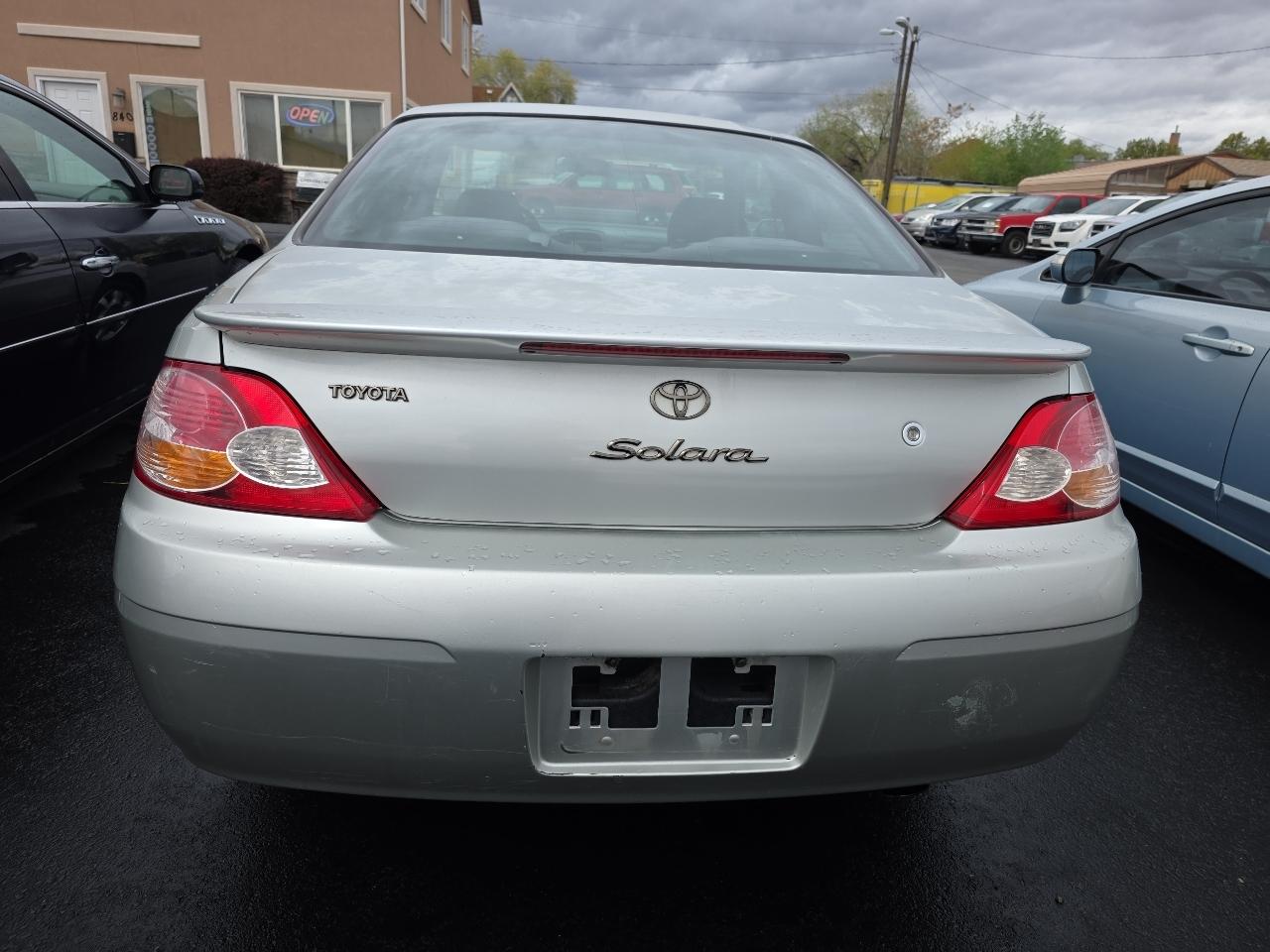 Toyota Camry Solara 2dr Cpe SLE V6 Auto (Natl) 2002