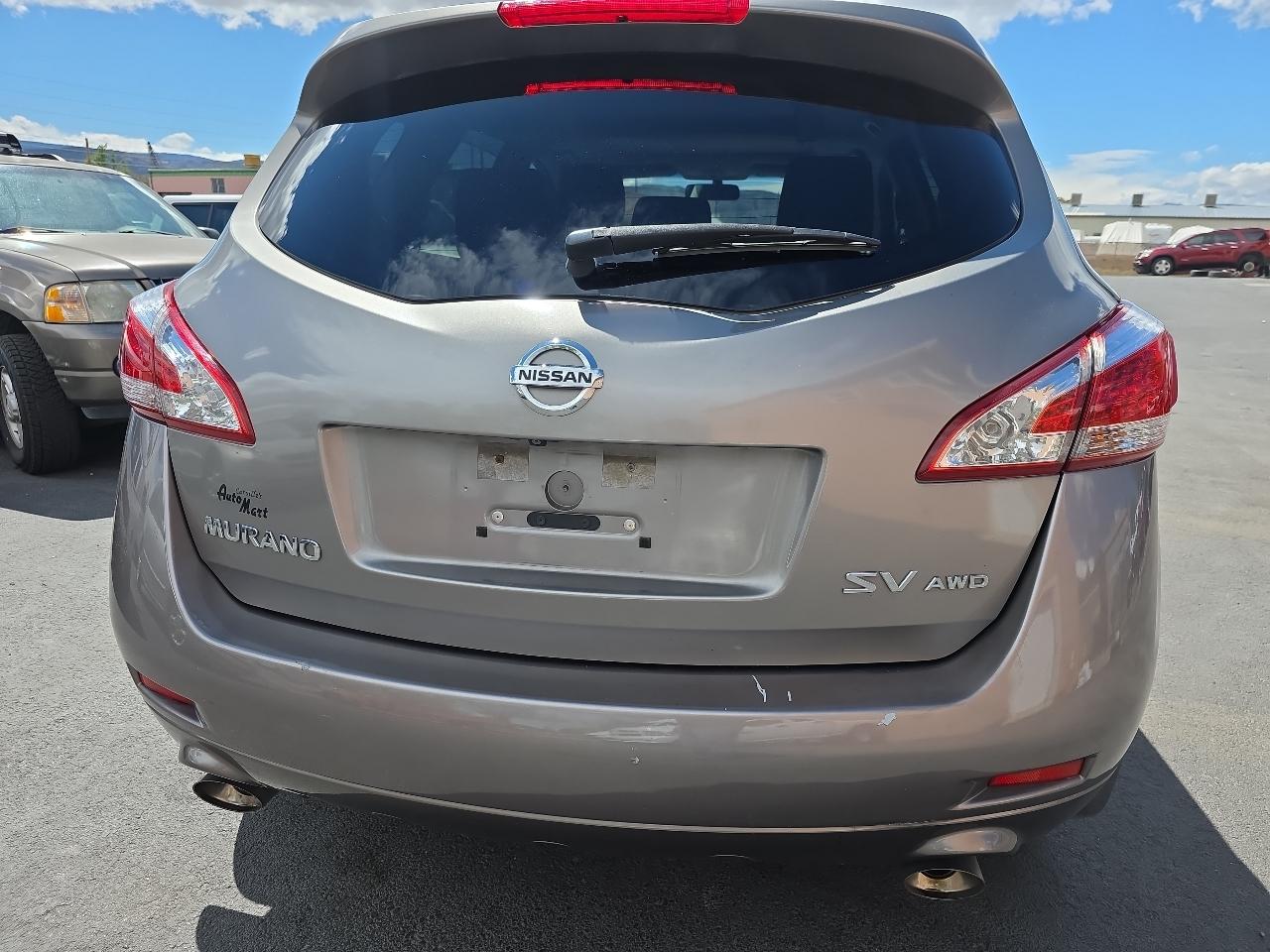 Nissan Murano AWD 4dr SV 2012