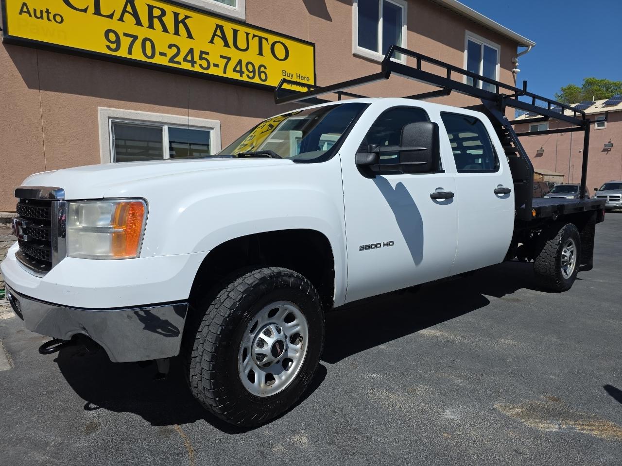 GMC Sierra 3500HD 4WD Crew Cab 167.7" Work Truck 2013