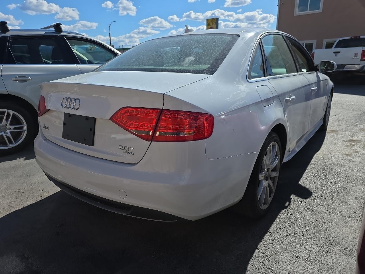 Audi A4 4dr Sdn Man quattro 2.0T Premium Plus 2012