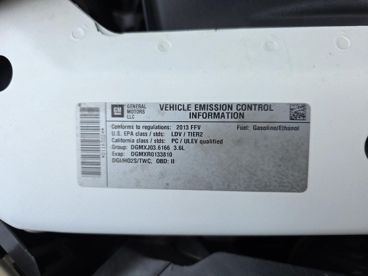Chevrolet Impala 4dr Sdn LTZ 2013