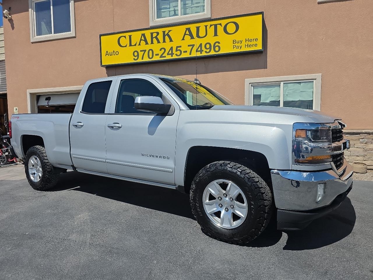 Chevrolet Silverado 1500 4WD Double Cab 143.5" LT w/1LT 2017