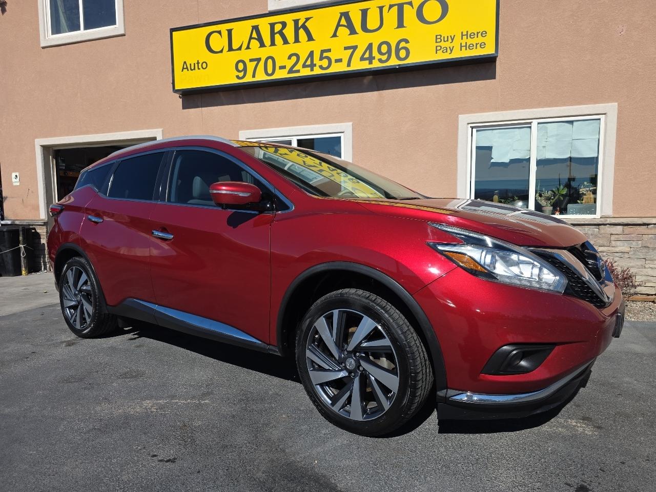 Nissan Murano FWD 4dr Platinum 2015