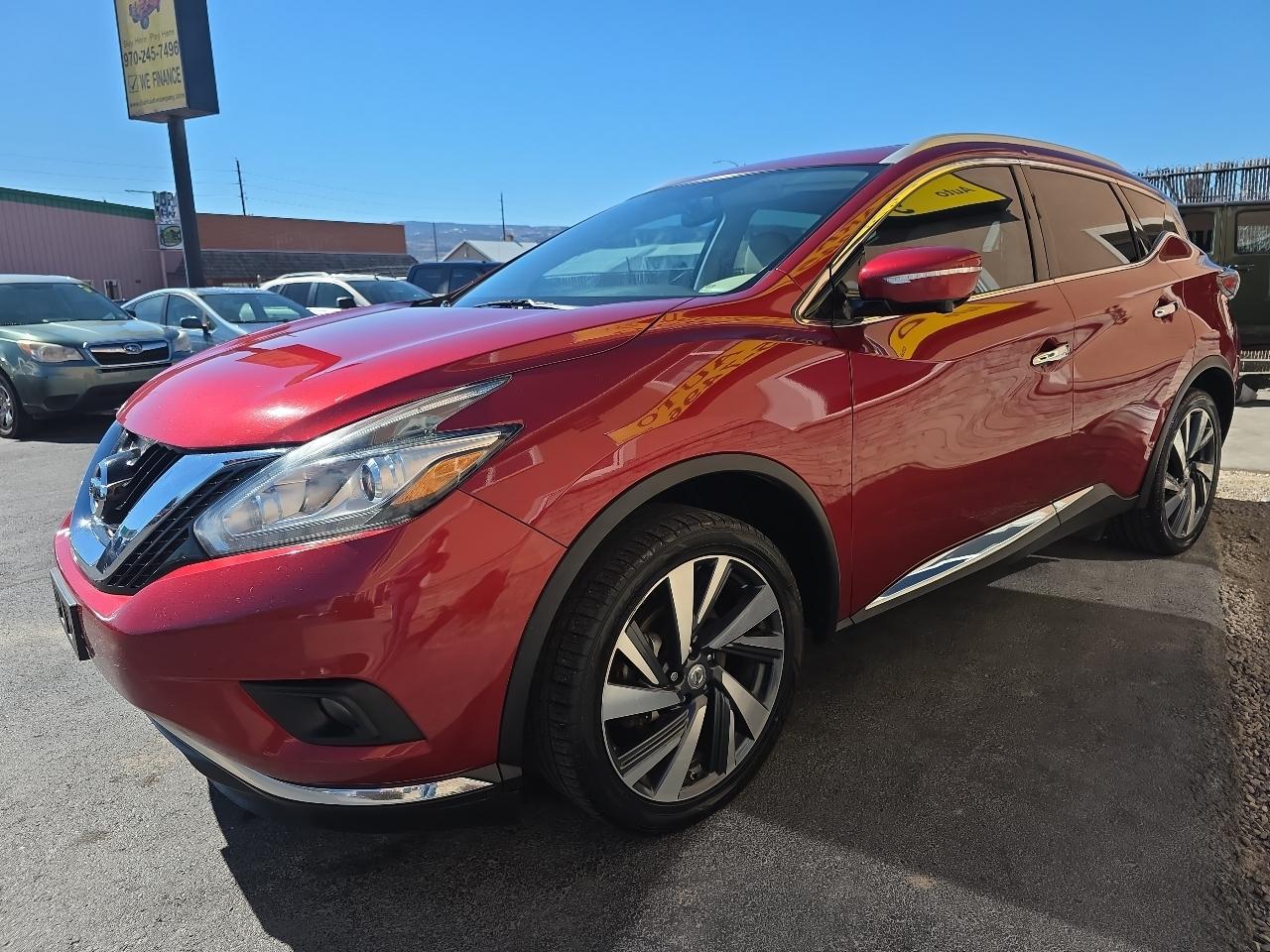 Nissan Murano FWD 4dr Platinum 2015