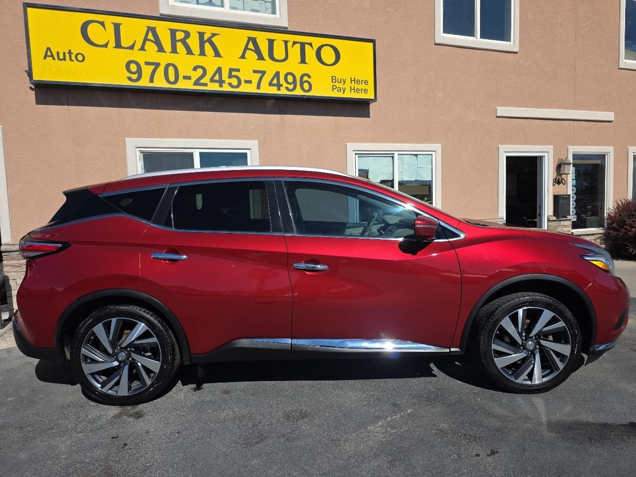 Nissan Murano FWD 4dr Platinum 2015