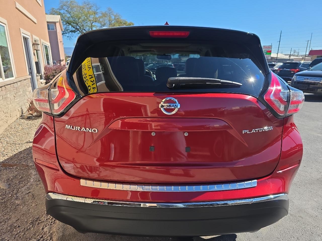 Nissan Murano FWD 4dr Platinum 2015