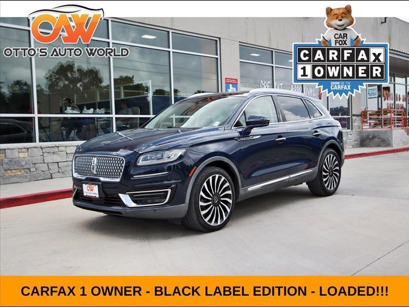 2019 Lincoln Nautilus Black Label