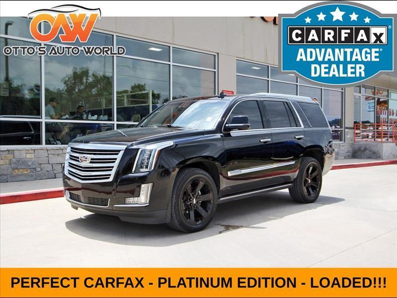 2018 Cadillac Escalade Platinum Edition