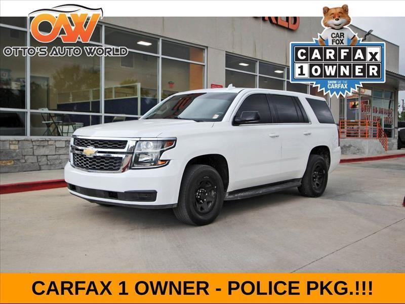 2018 Chevrolet Tahoe Police